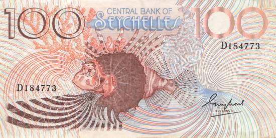 100 Rupees p.31 Seychellen